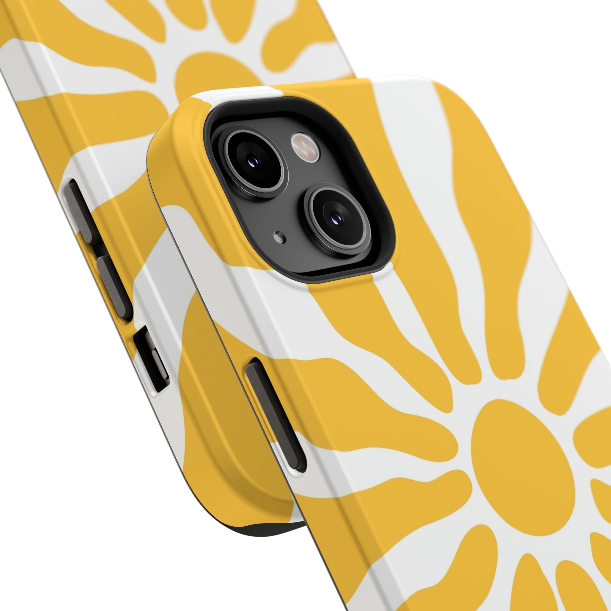 Retro Sunburst iPhone Case | Impact-Resistant Phone Case