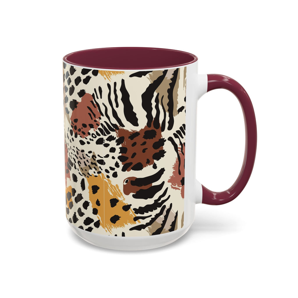 Abstract Animal Print Mug | Ceramic Coffee Cup