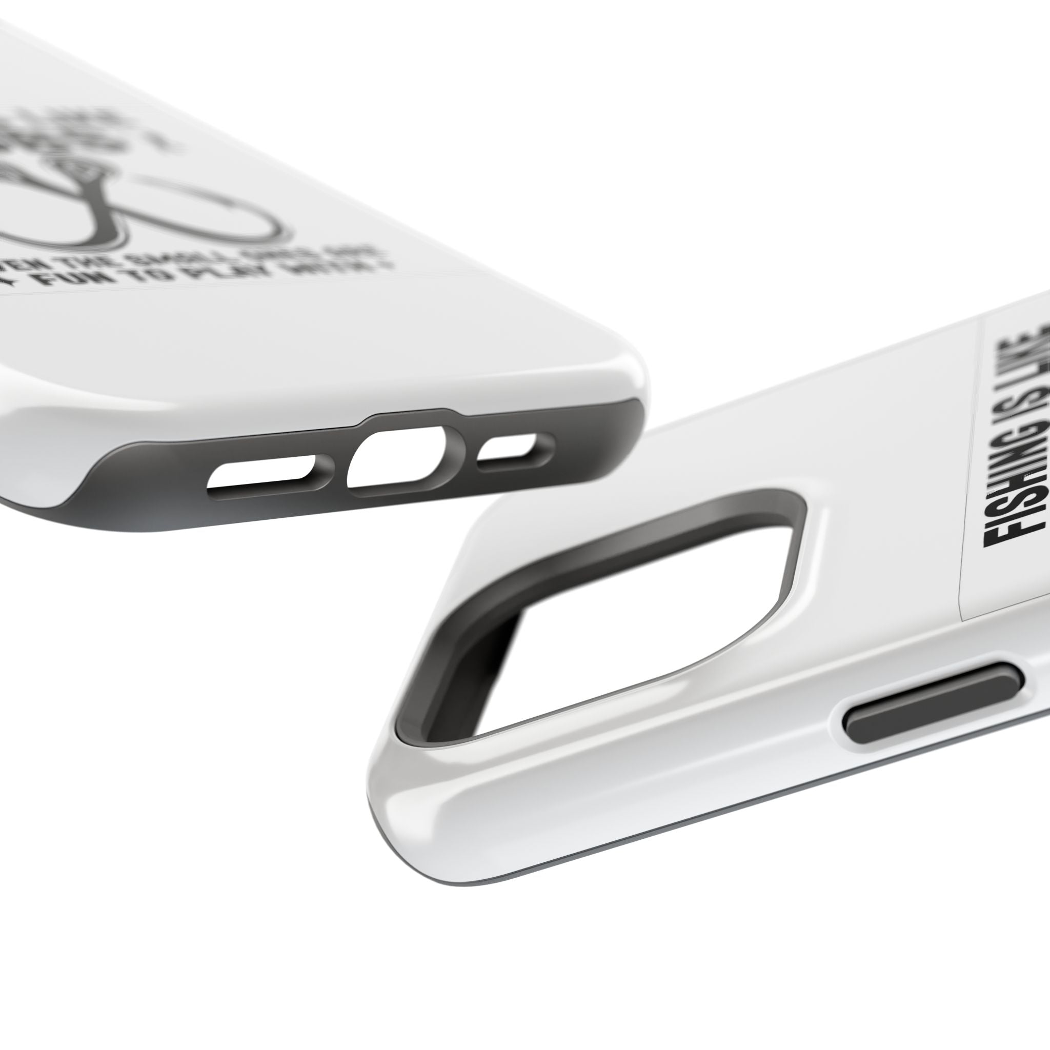 Fishing Is Like Boobs phone case | Impact-Resistant Case