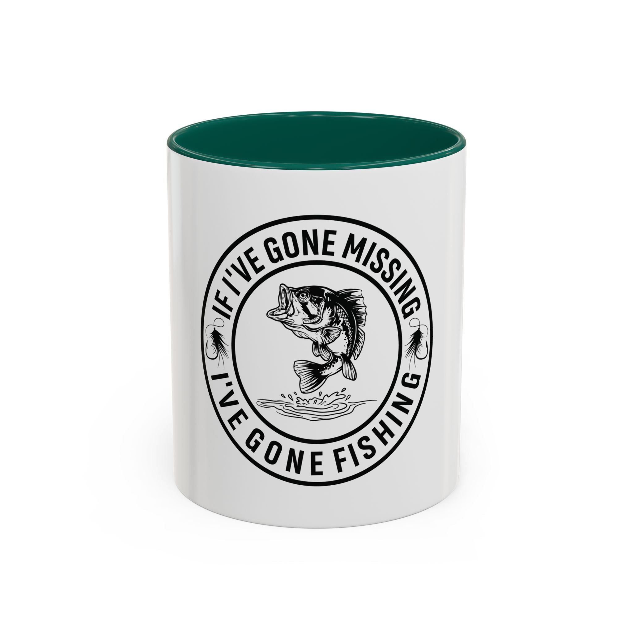If I've Gone Missing I've Gone Fishing Mug | Fishing Bass Coffee Cup