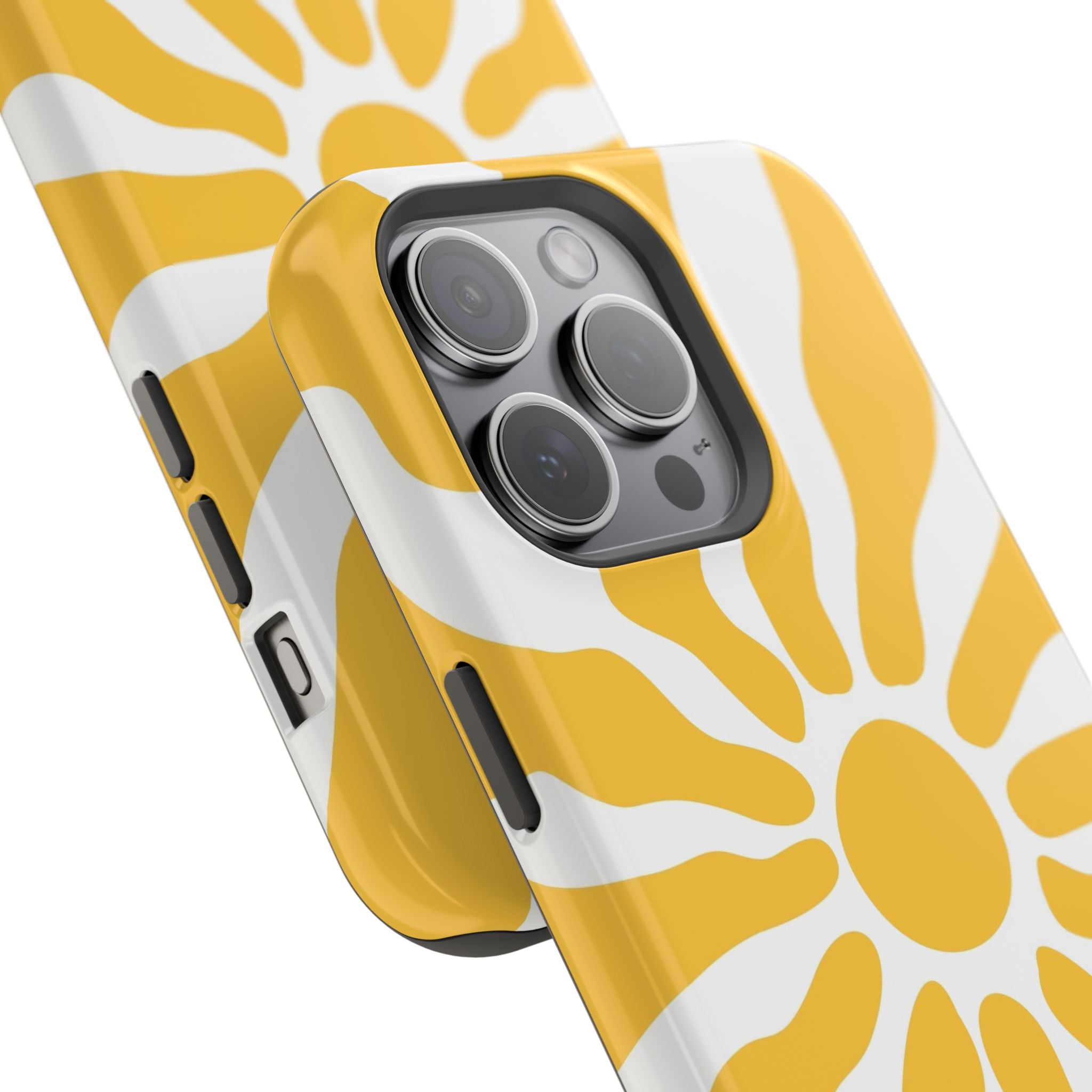 Retro Sunburst iPhone Case | Impact-Resistant Phone Case