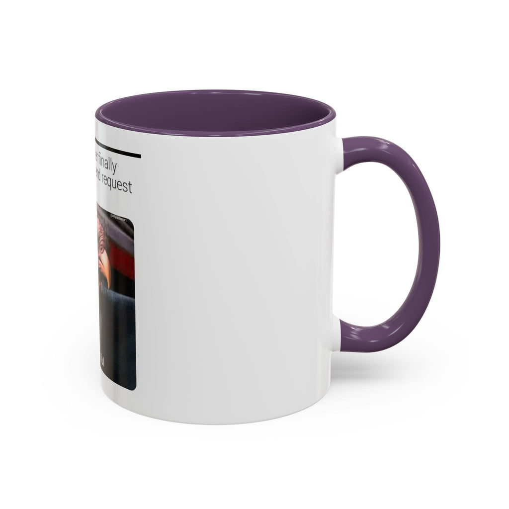 Hey Beautiful Turkey Meme Mug | Accent Coffee Mug 11oz 15oz