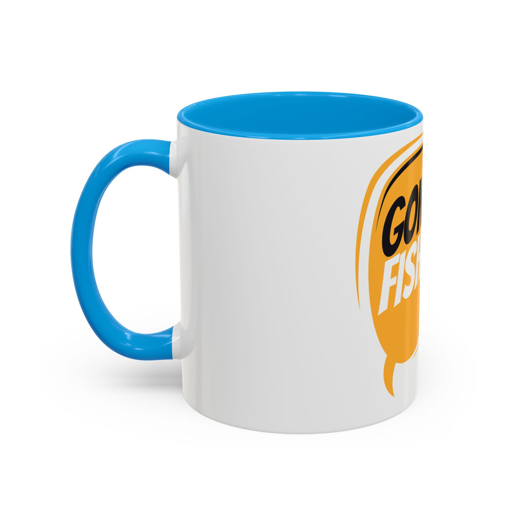 Gone Fishing Speech Bubble Mug | Fishing Quote Coffee Cup