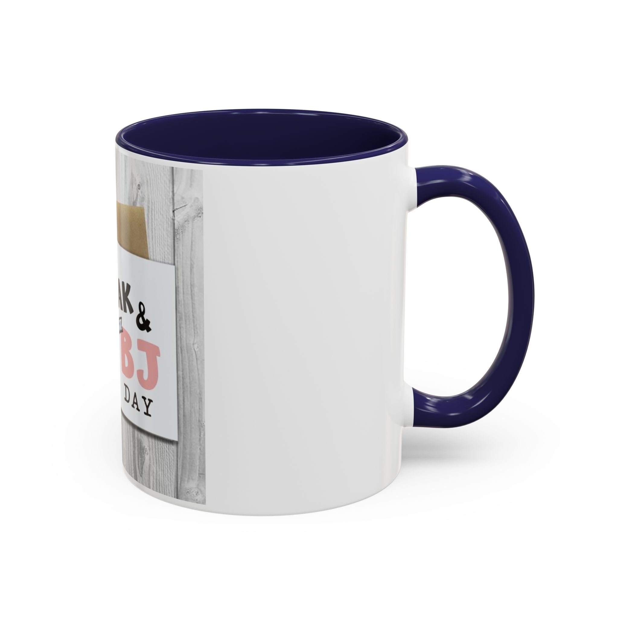 Happy Steak & BJ Day Mug | Novelty Coffee Mug, Humorous Holiday Design