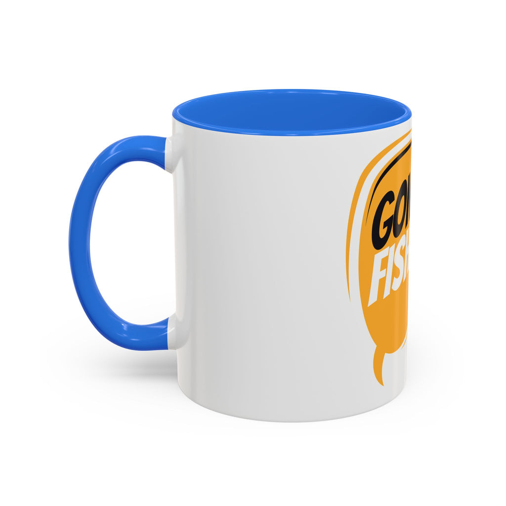 Gone Fishing Speech Bubble Mug | Fishing Quote Coffee Cup