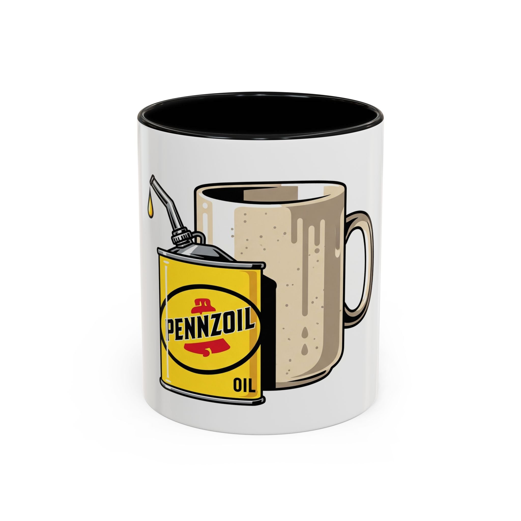 Pennzoil Coffee Mug | 11 oz & 15 oz Ceramic Accent Mug