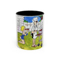 Backyard BBQ Cartoon mug | Accent Coffee Mug 11oz 15oz