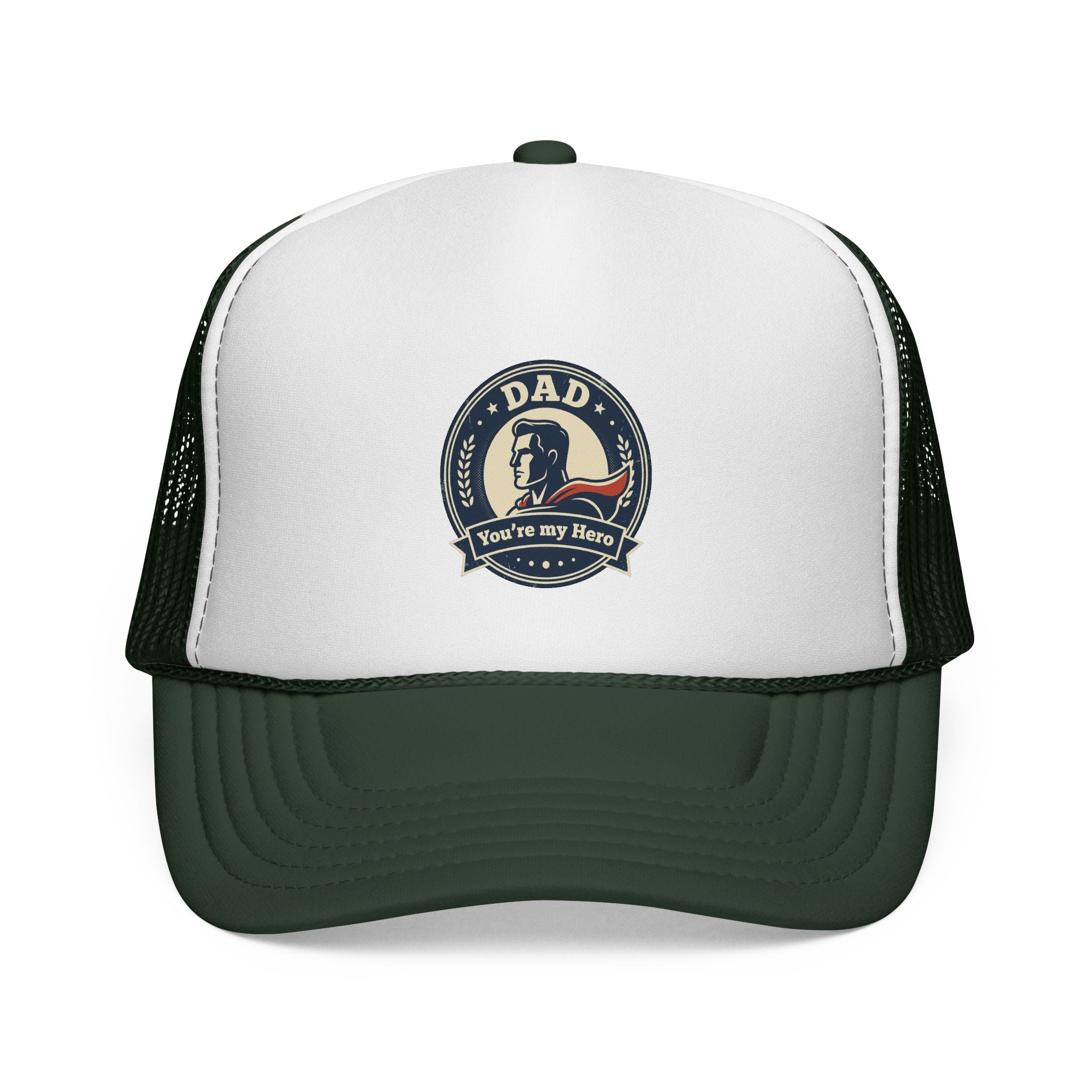 Dad Vintage Crest trucker cap | You're My Hero emblem