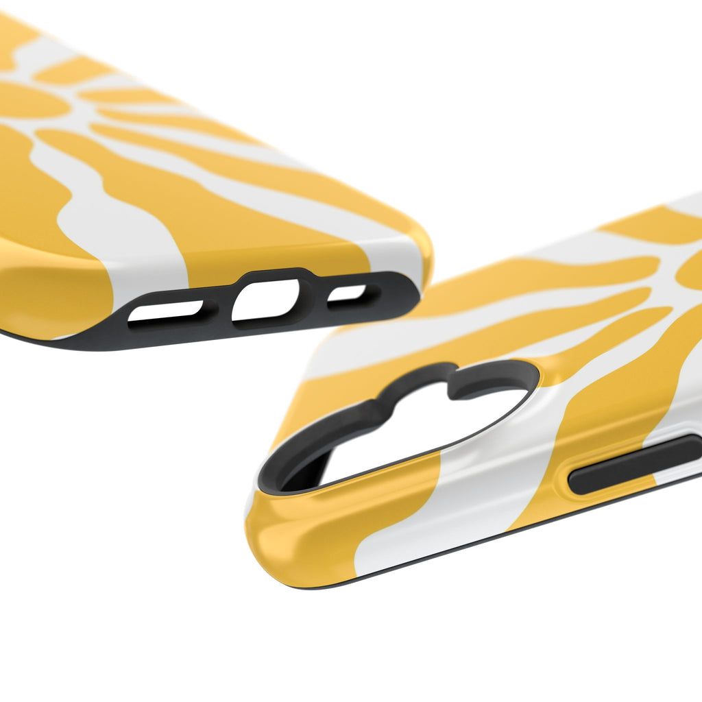 Retro Sunburst iPhone Case | Impact-Resistant Phone Case