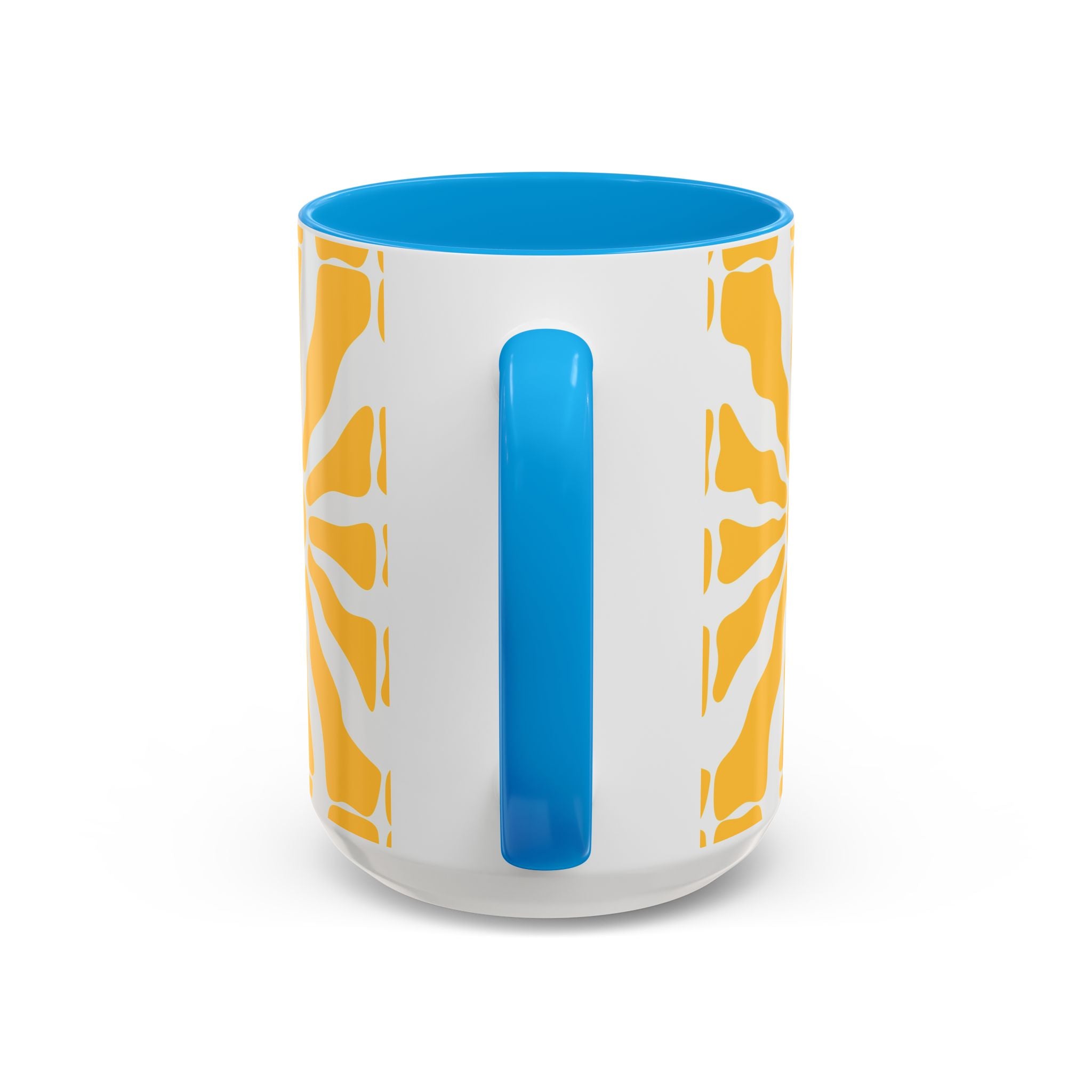 Yellow Sunburst Mug | Ceramic Coffee Cup