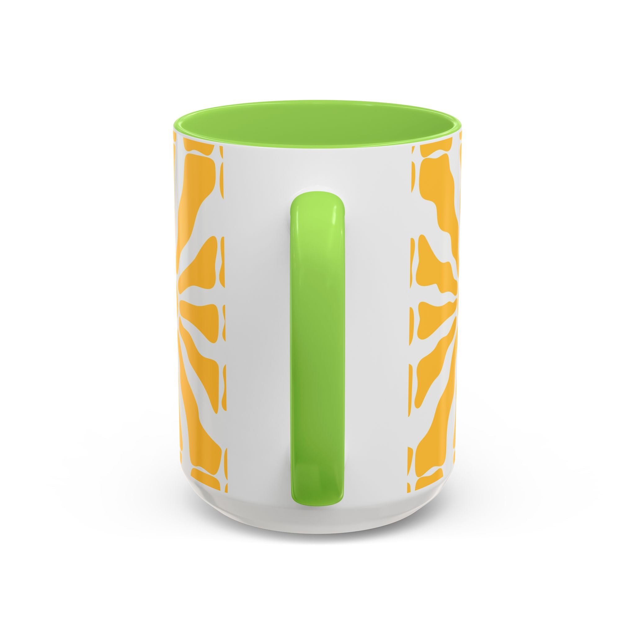 Yellow Sunburst Mug | Ceramic Coffee Cup