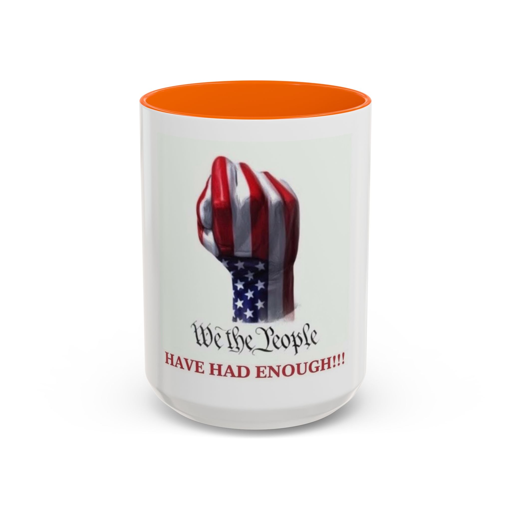 We the People Fist American Flag Accent Mug | 11oz 15oz