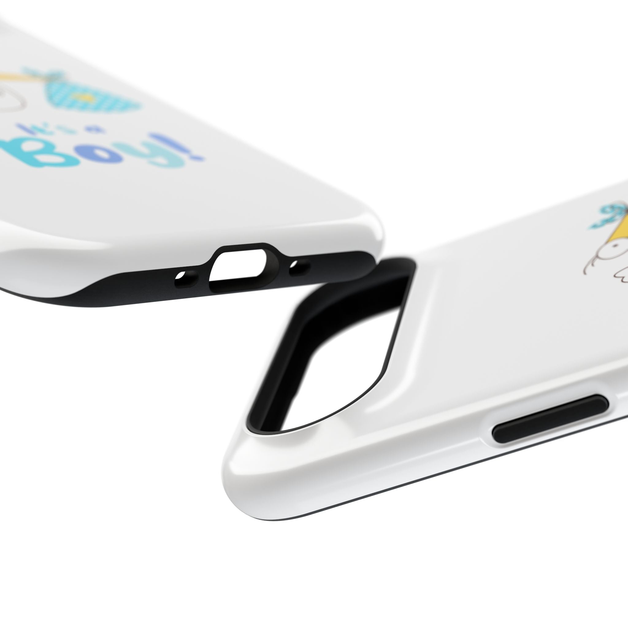 Stork 'It's a Boy' Phone Case | Impact-Resistant Case