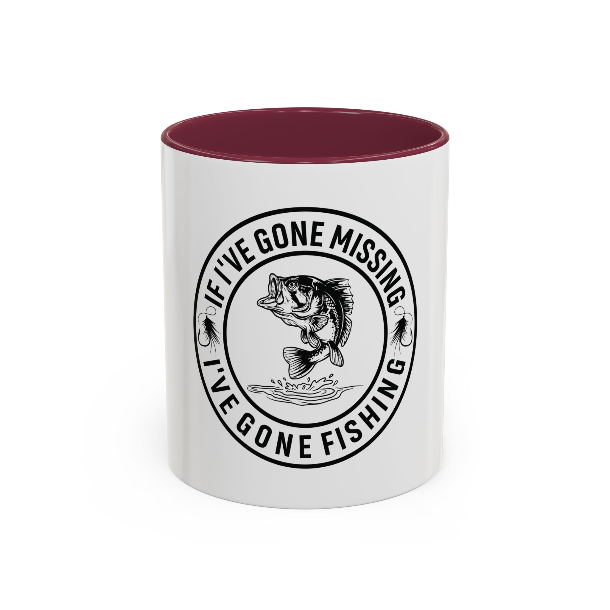 If I've Gone Missing I've Gone Fishing Mug | Fishing Bass Coffee Cup