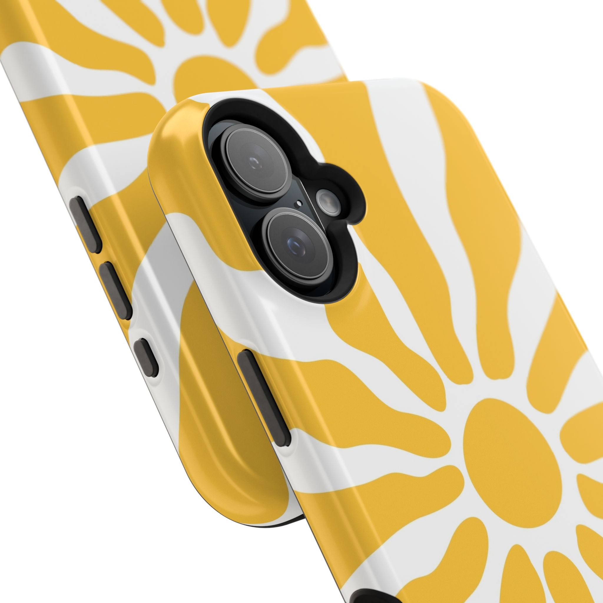 Retro Sunburst iPhone Case | Impact-Resistant Phone Case