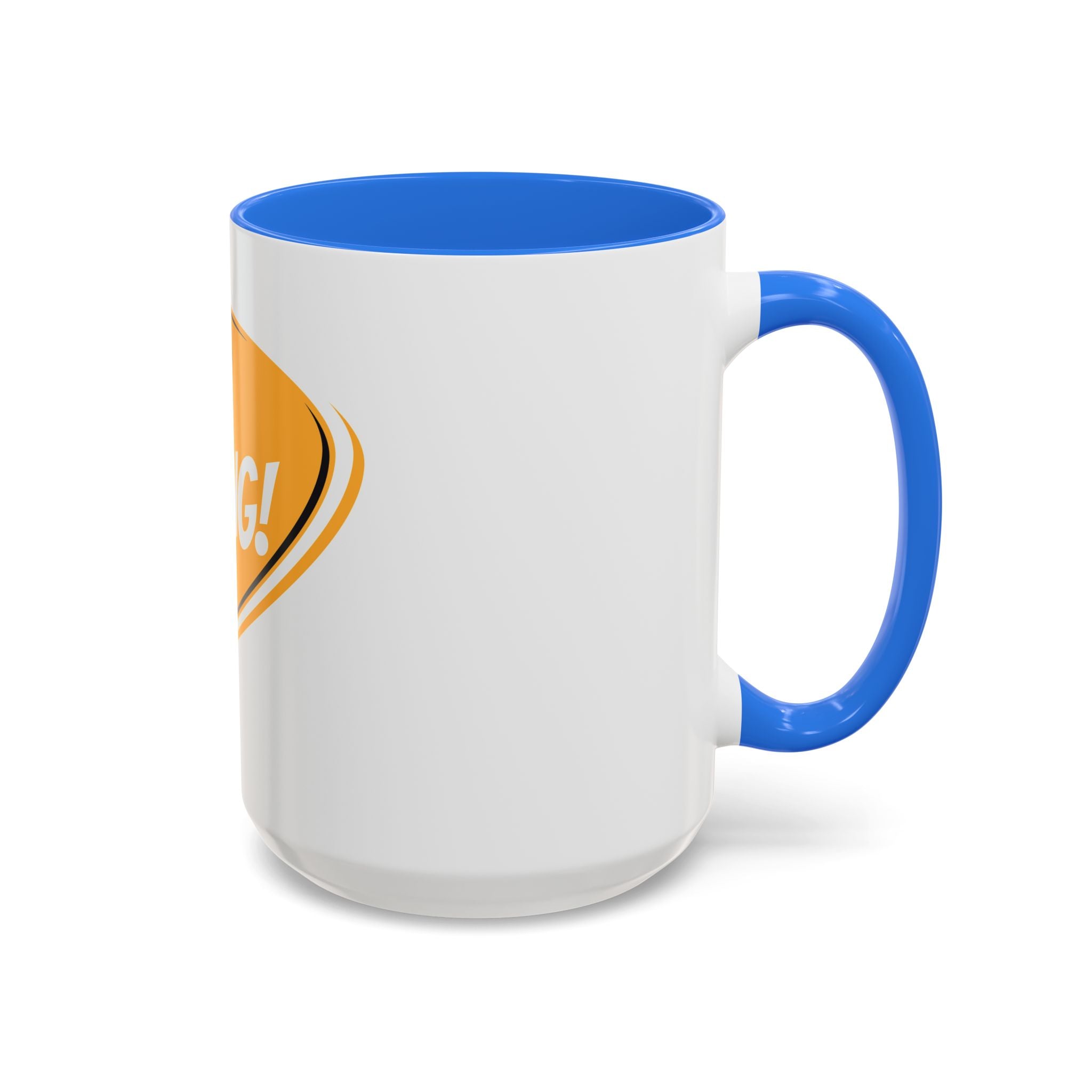 Gone Fishing Speech Bubble Mug | Fishing Quote Coffee Cup