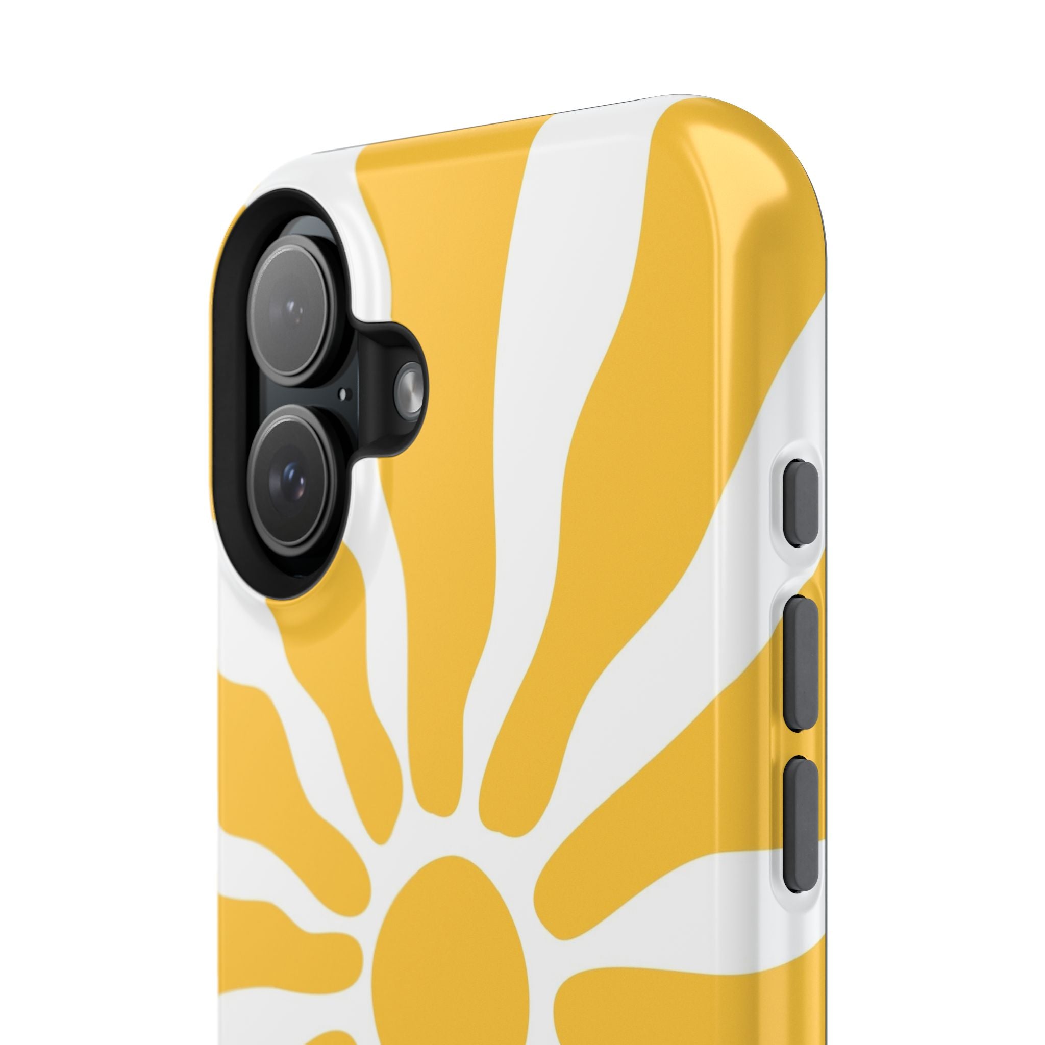 Retro Sunburst iPhone Case | Impact-Resistant Phone Case