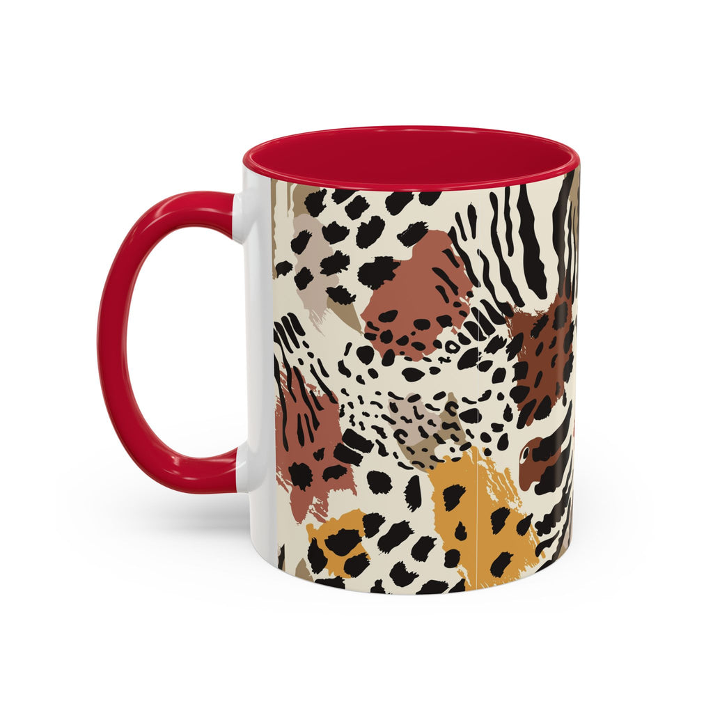 Abstract Animal Print Mug | Ceramic Coffee Cup