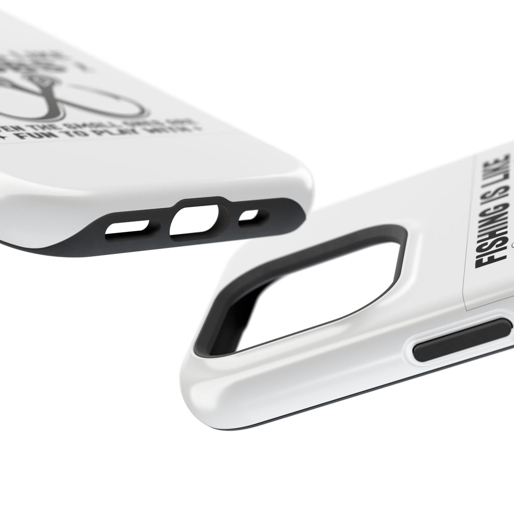Fishing Is Like Boobs phone case | Impact-Resistant Case