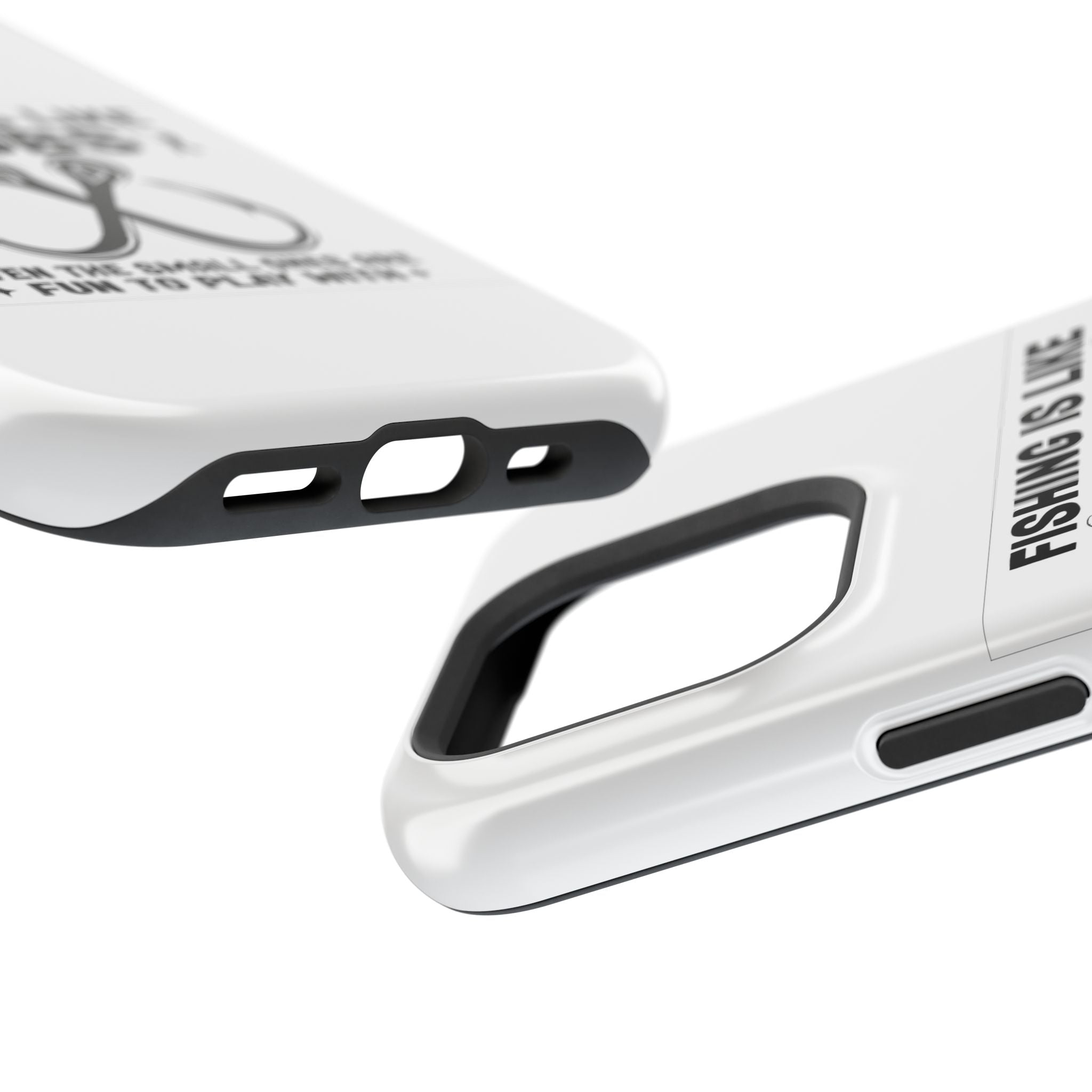 Fishing Is Like Boobs phone case | Impact-Resistant Case