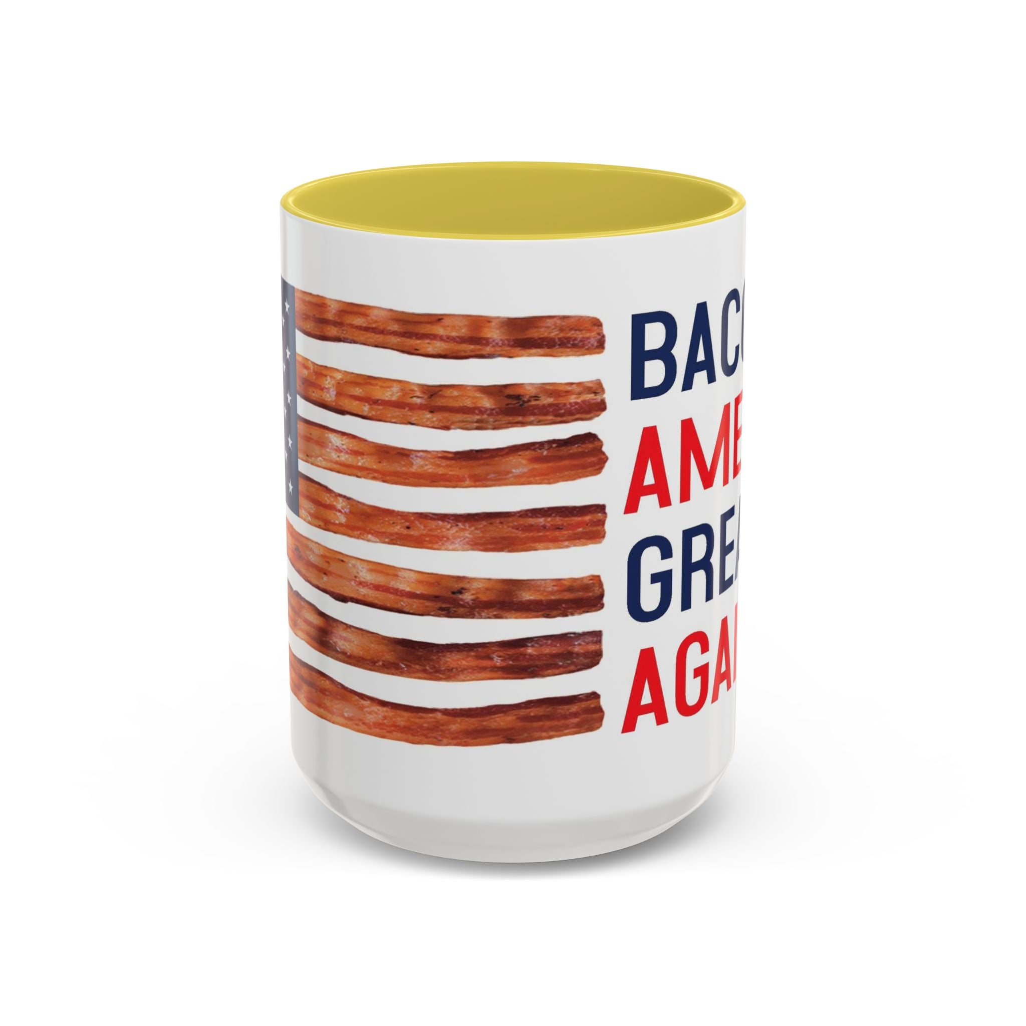 Bacon America Great Again Mug | 11 oz & 15 oz Ceramic Coffee Mug