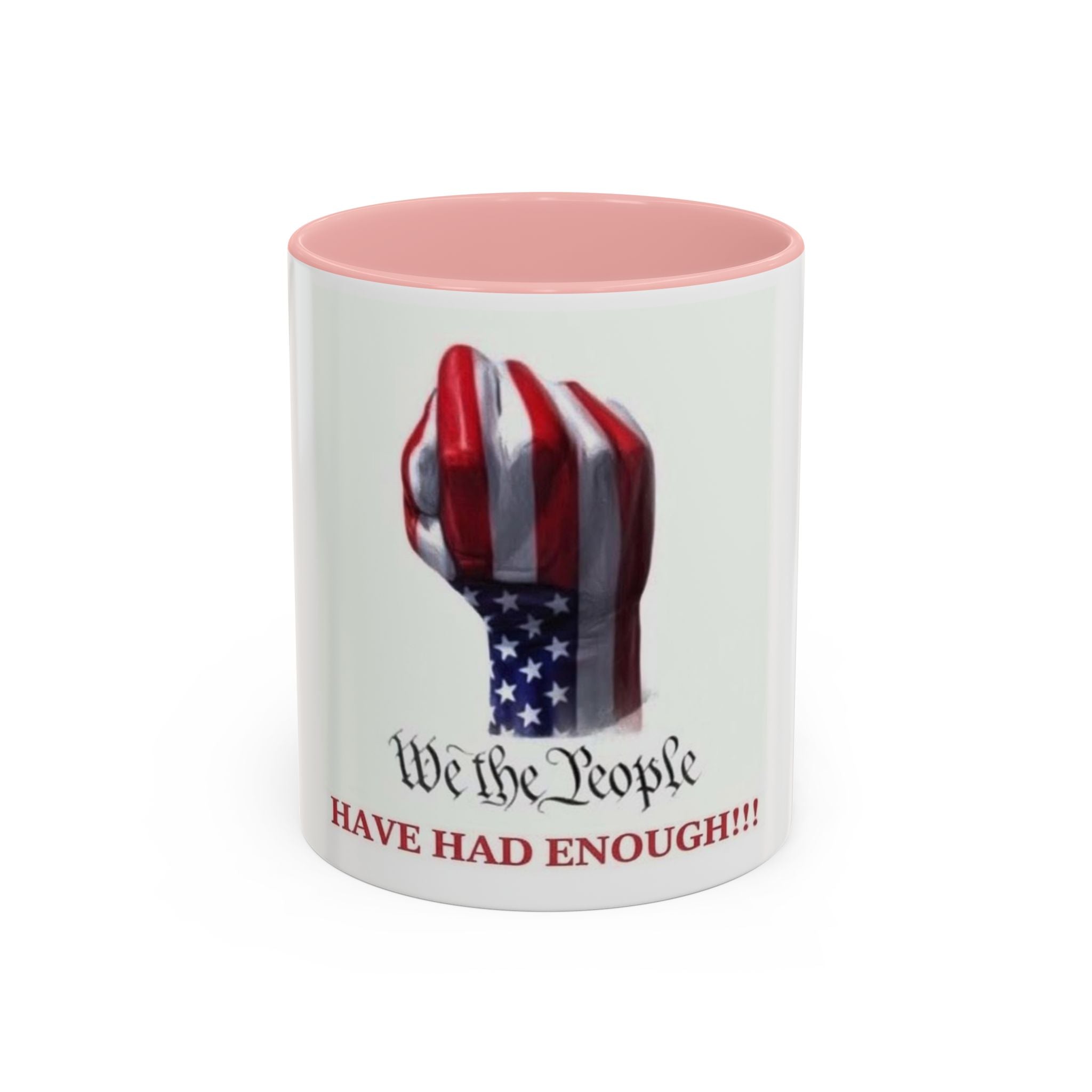 We the People Fist American Flag Accent Mug | 11oz 15oz