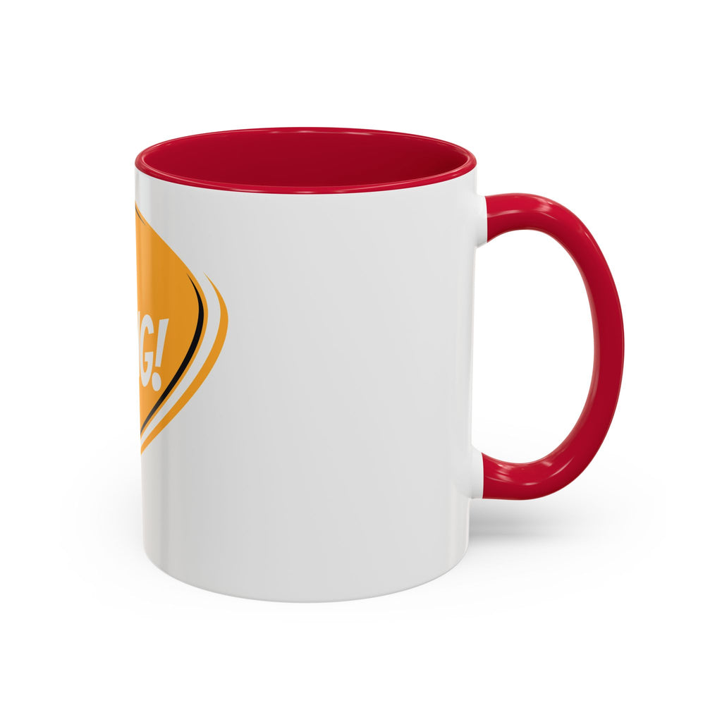 Gone Fishing Speech Bubble Mug | Fishing Quote Coffee Cup