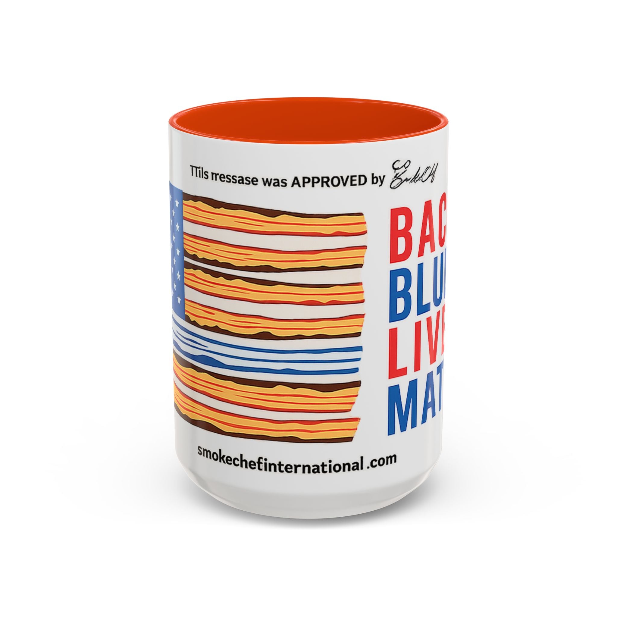 Bacon Blue Lives Matter Mug | 11oz or 15oz Colorful Ceramic Mug