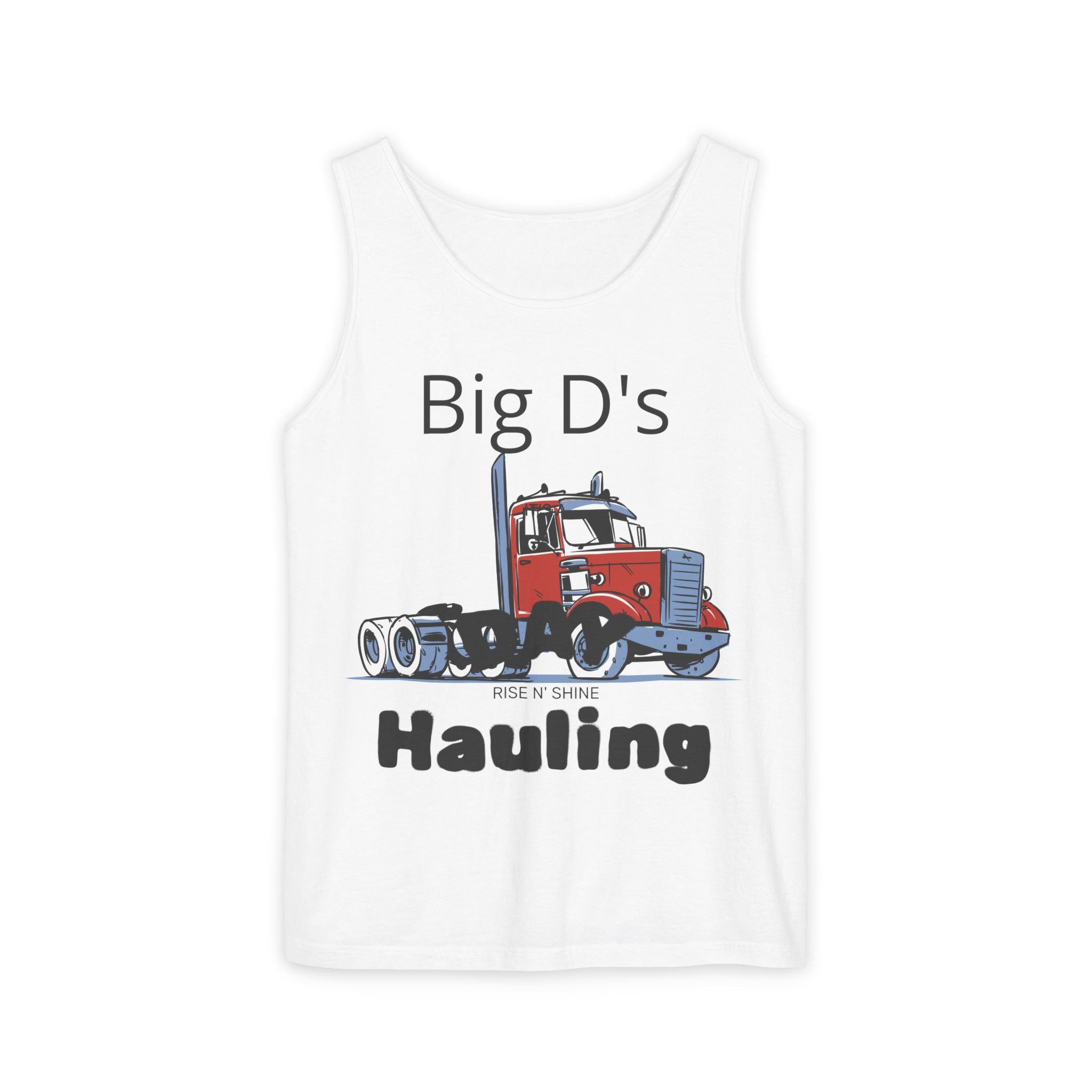 Big D's Hauling Truck Tank Top | Semi-Truck Graphic Tank