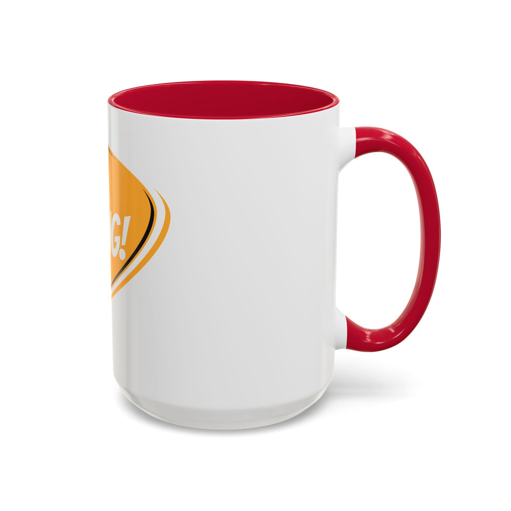 Gone Fishing Speech Bubble Mug | Fishing Quote Coffee Cup