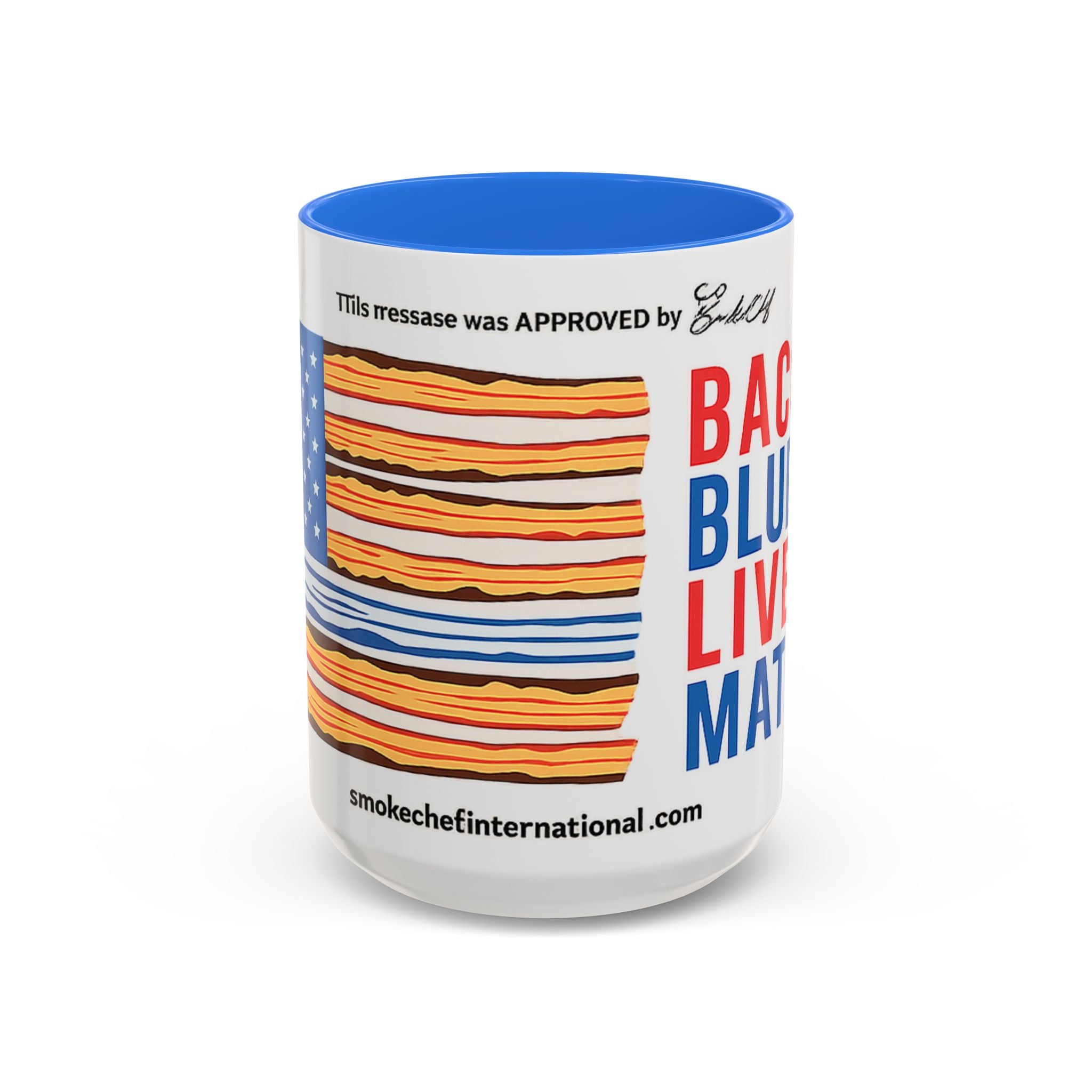 Bacon Blue Lives Matter Mug | 11oz or 15oz Colorful Ceramic Mug