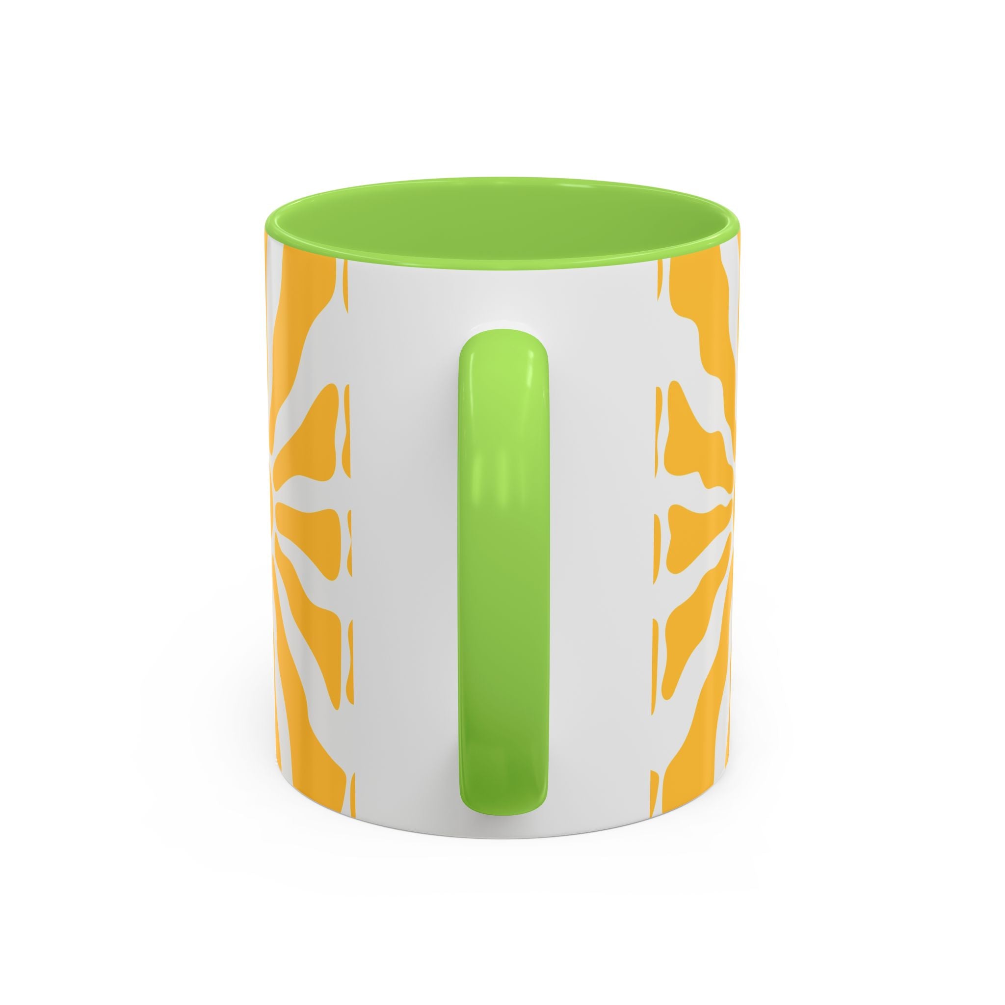 Yellow Sunburst Mug | Ceramic Coffee Cup