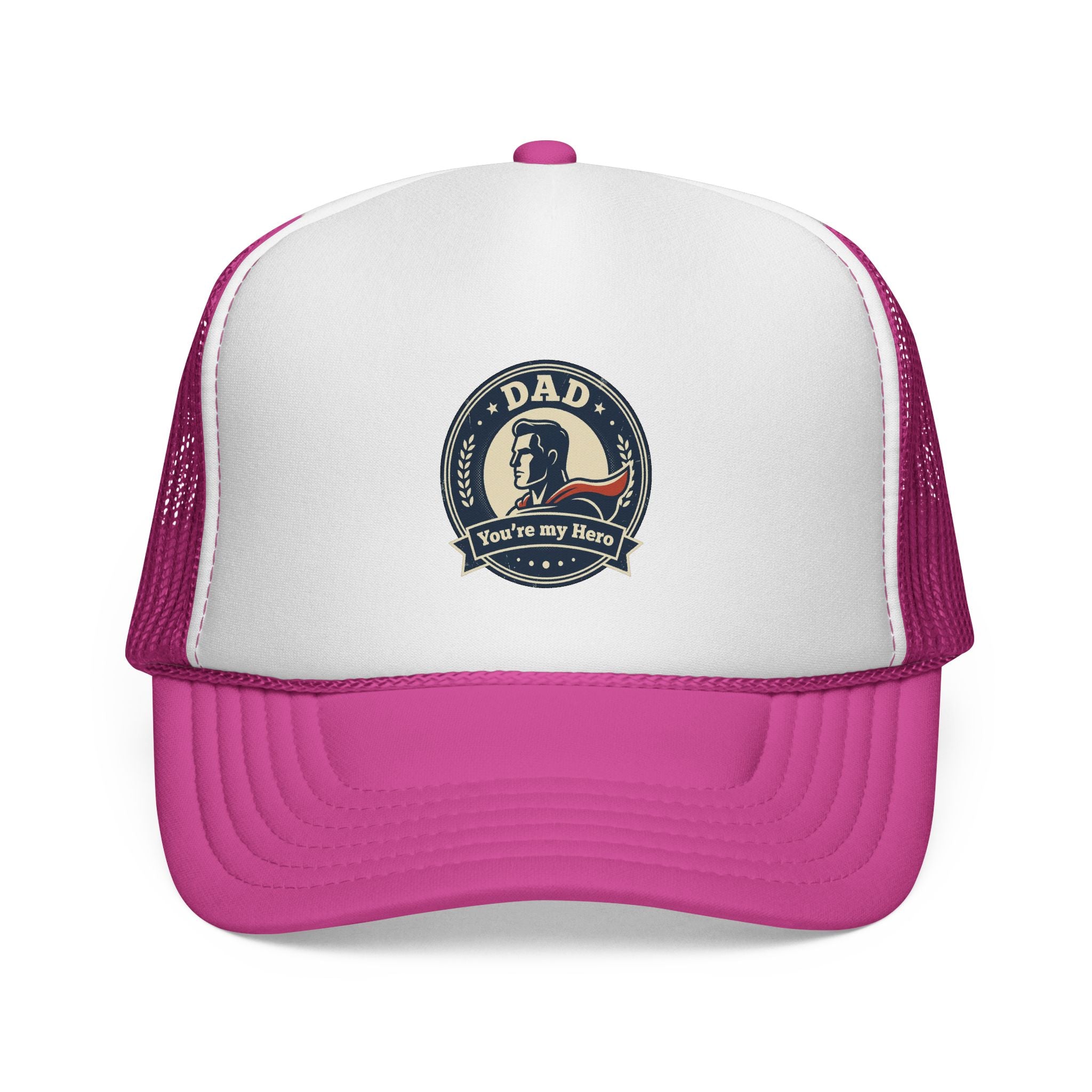 Dad Vintage Crest trucker cap | You're My Hero emblem