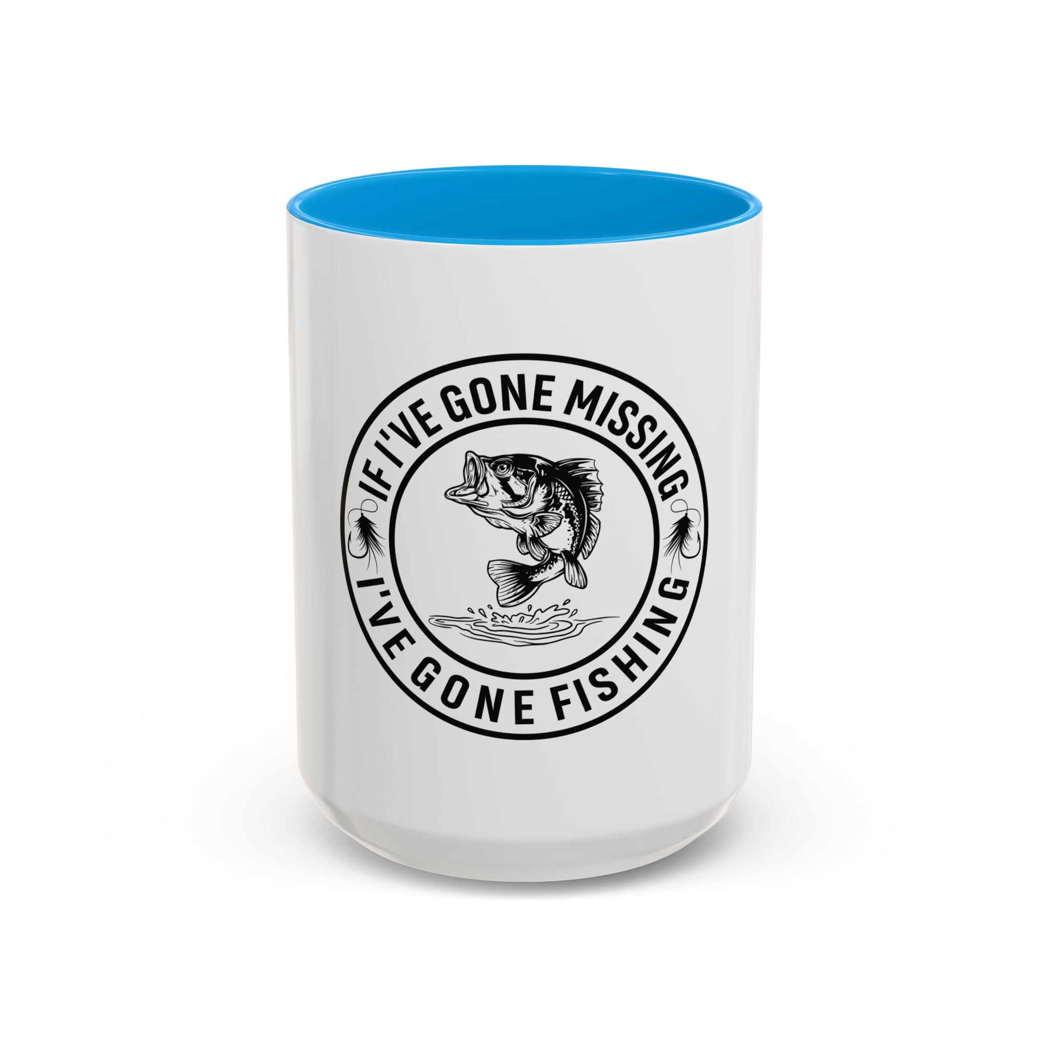If I've Gone Missing I've Gone Fishing Mug | Fishing Bass Coffee Cup