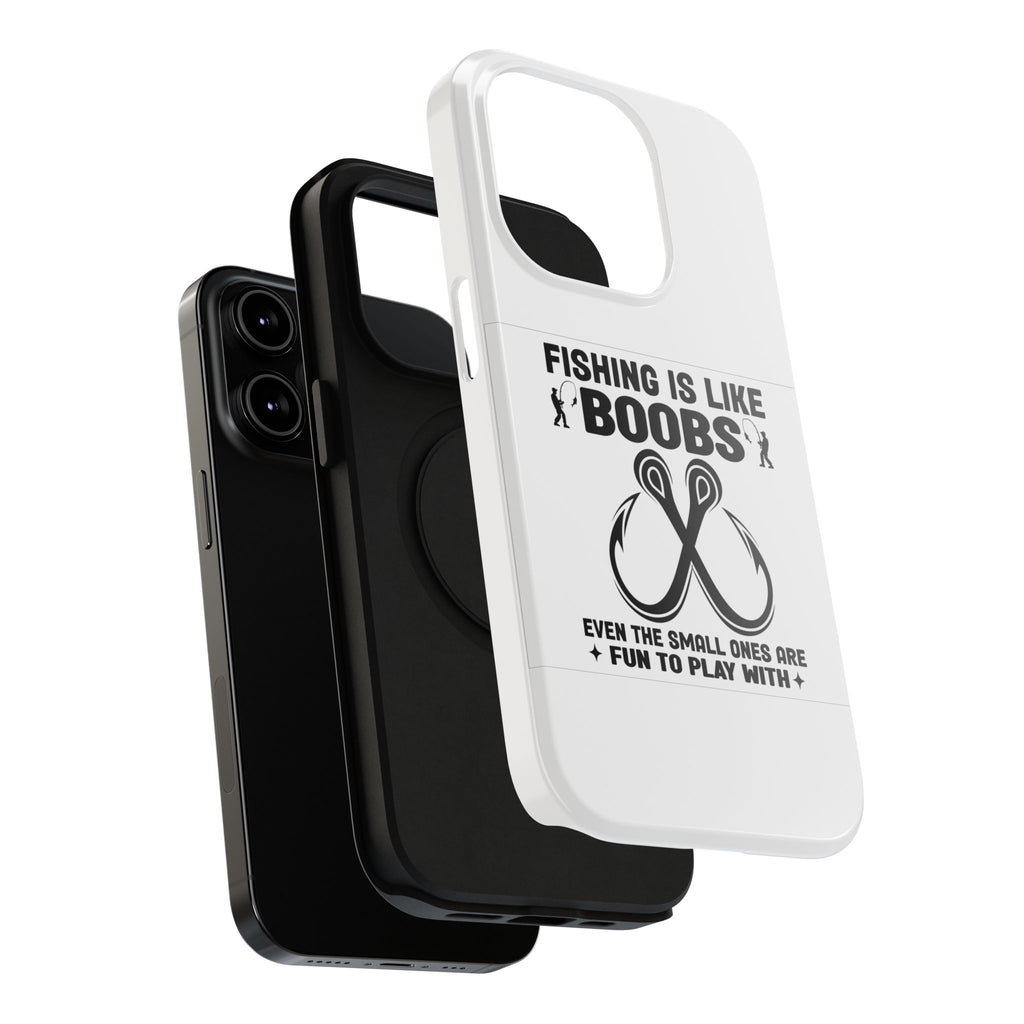 Fishing Is Like Boobs phone case | Impact-Resistant Case