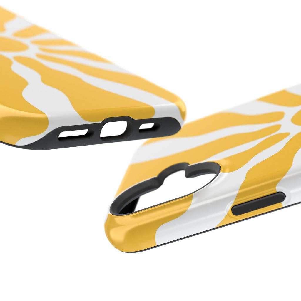Retro Sunburst iPhone Case | Impact-Resistant Phone Case