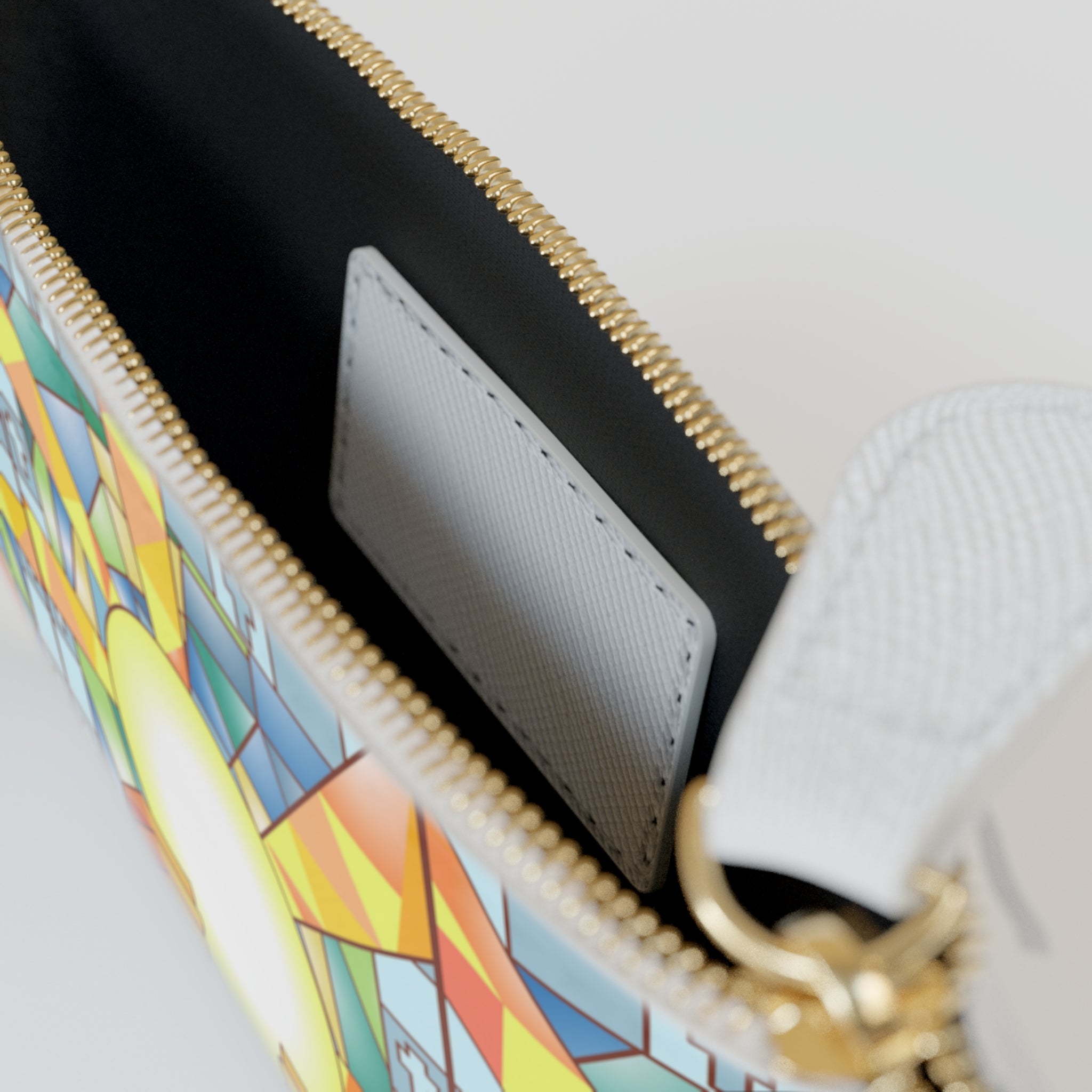 Stained Glass Eucharist Mini Clutch Bag | Communion, Christian Symbolism