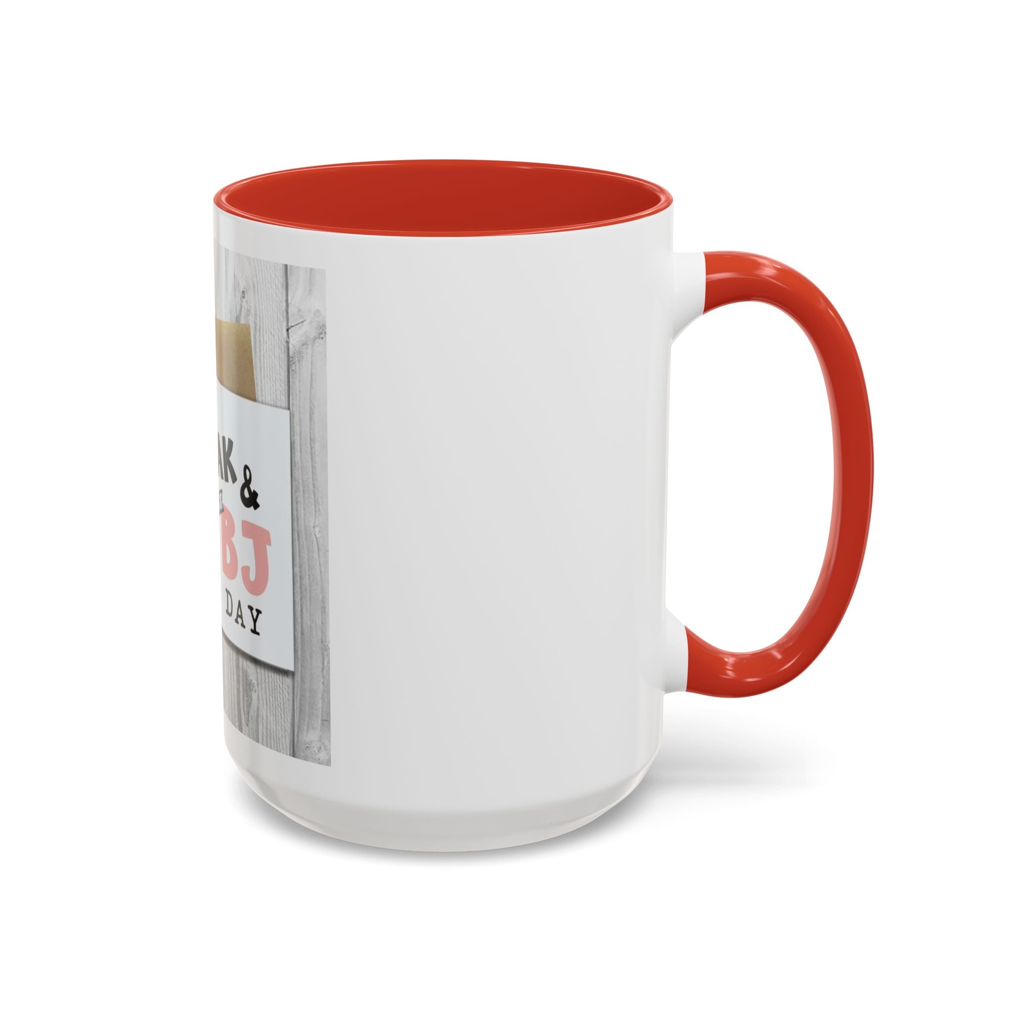 Happy Steak & BJ Day Mug | Novelty Coffee Mug, Humorous Holiday Design