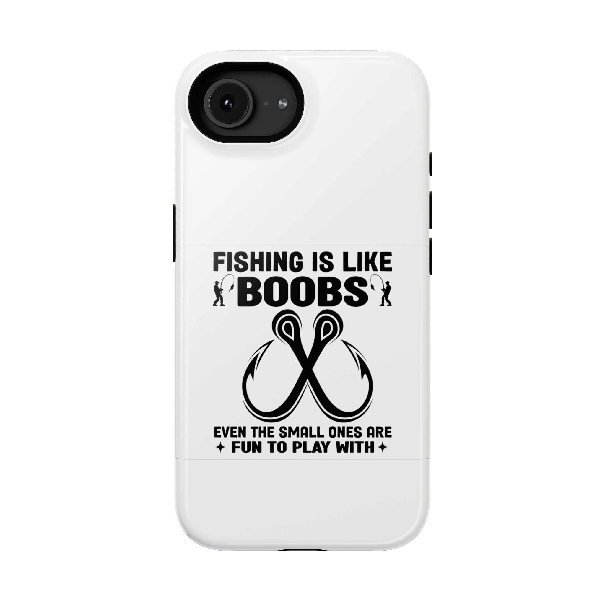 Fishing Is Like Boobs phone case | Impact-Resistant Case