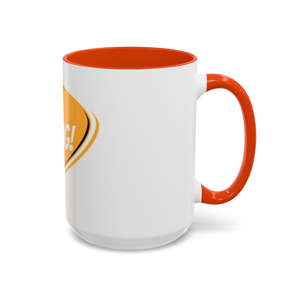 Gone Fishing Speech Bubble Mug | Fishing Quote Coffee Cup