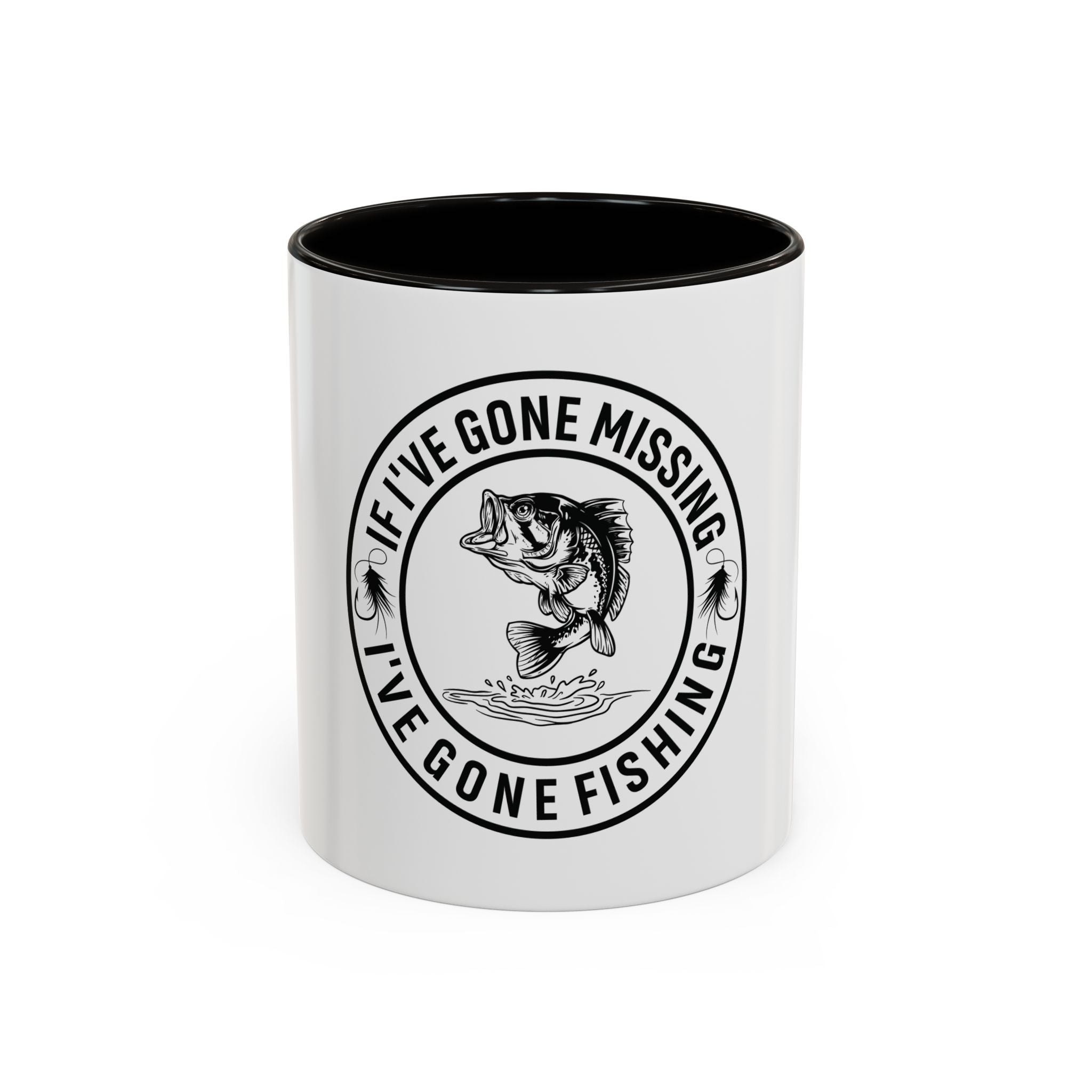 If I've Gone Missing I've Gone Fishing Mug | Fishing Bass Coffee Cup