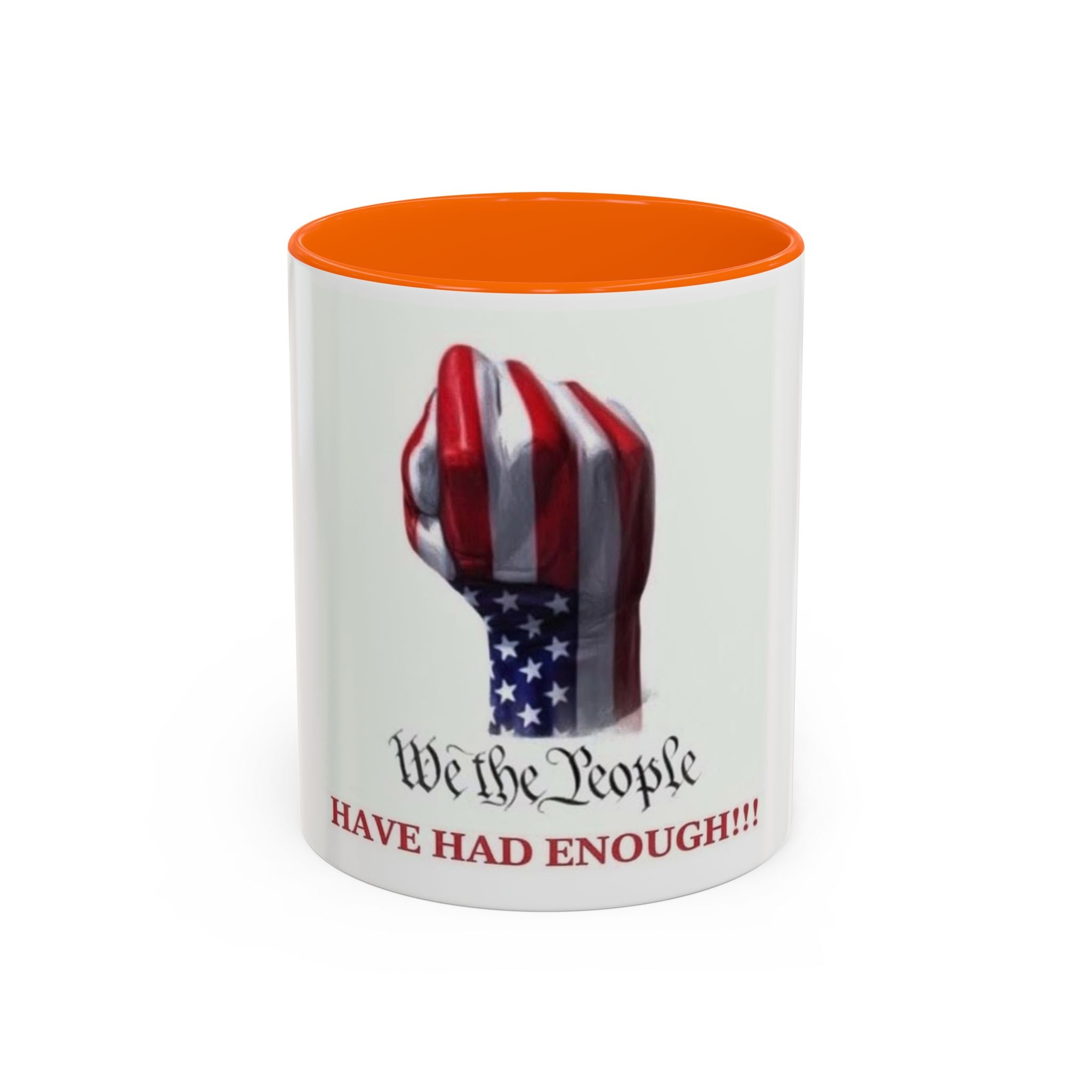 We the People Fist American Flag Accent Mug | 11oz 15oz