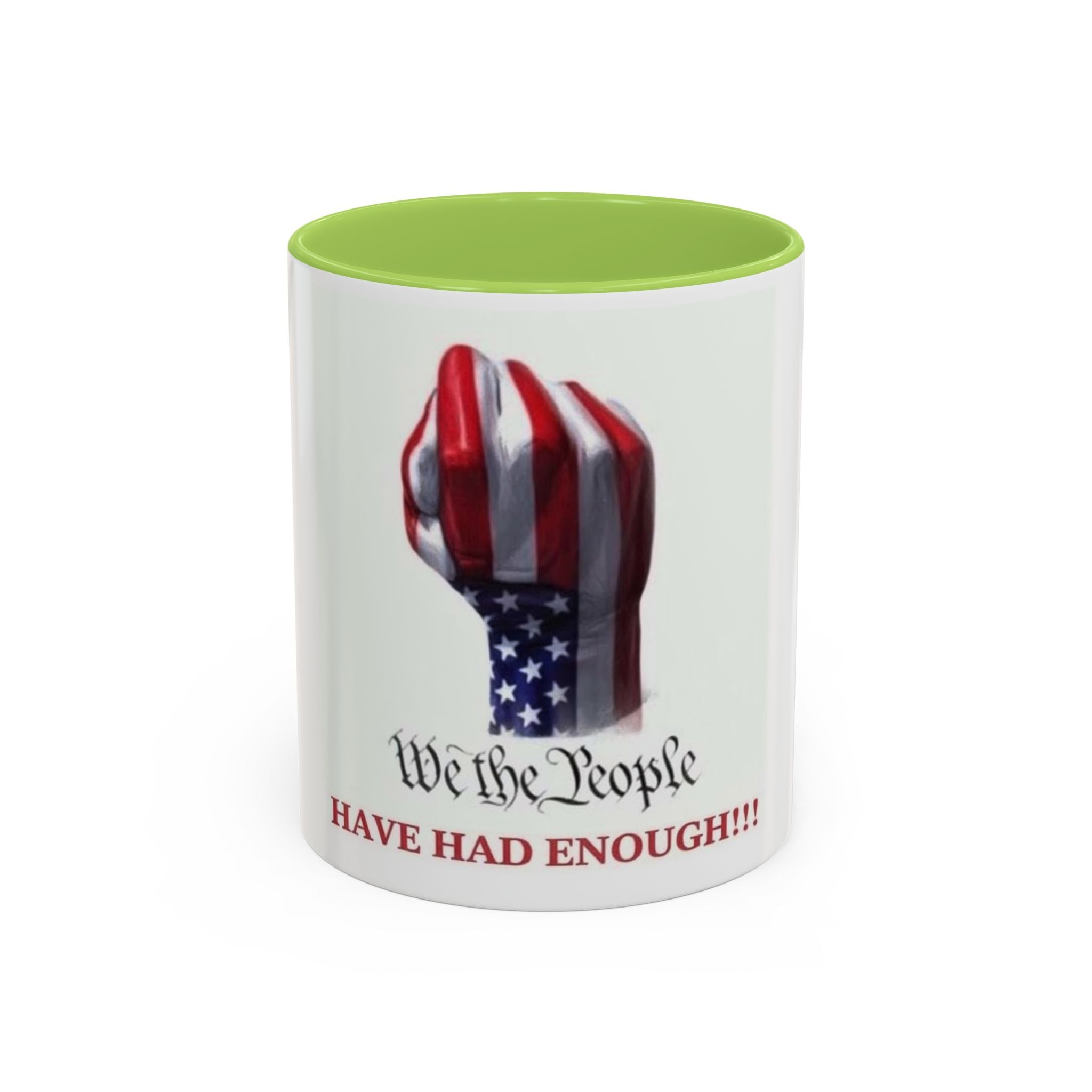 We the People Fist American Flag Accent Mug | 11oz 15oz