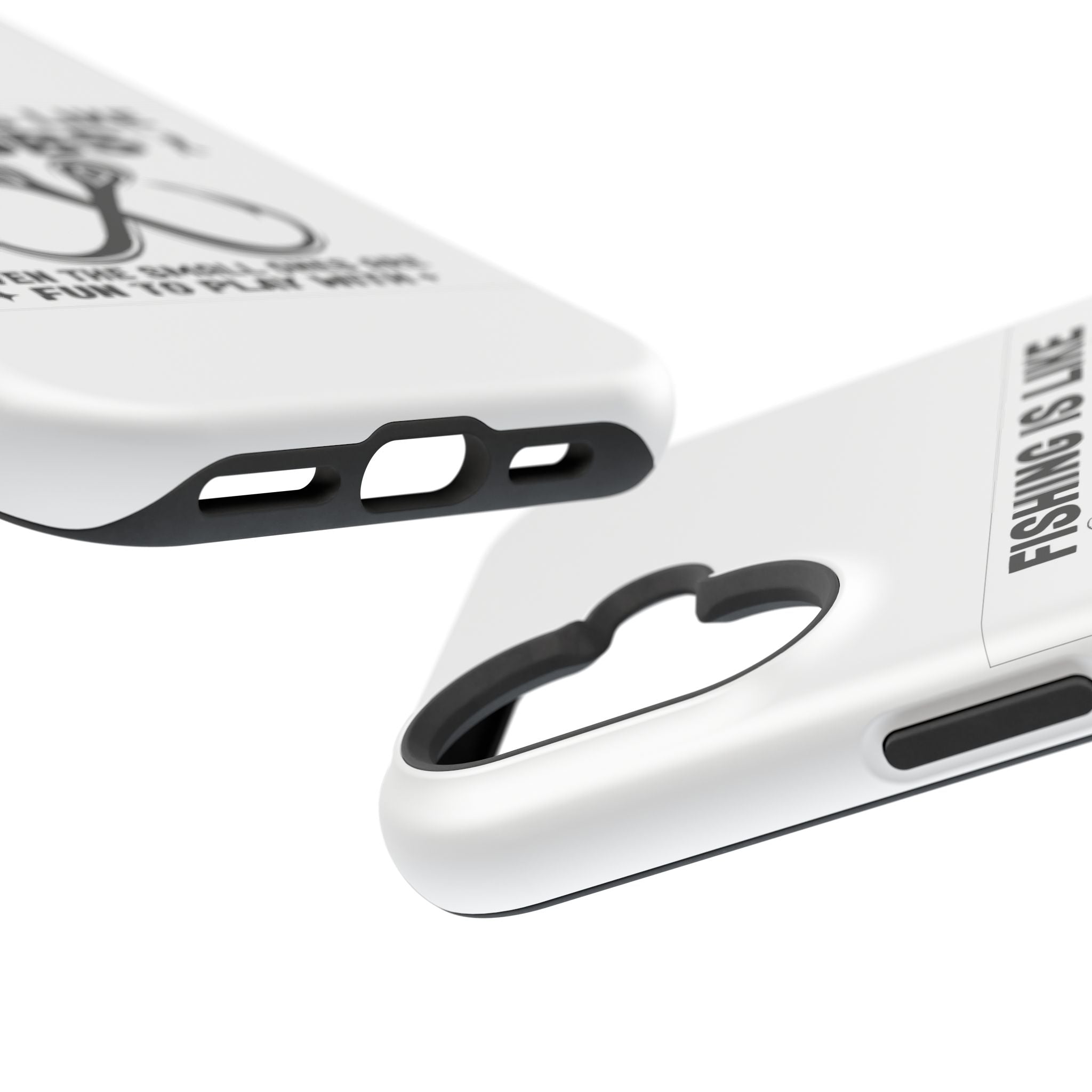 Fishing Is Like Boobs phone case | Impact-Resistant Case