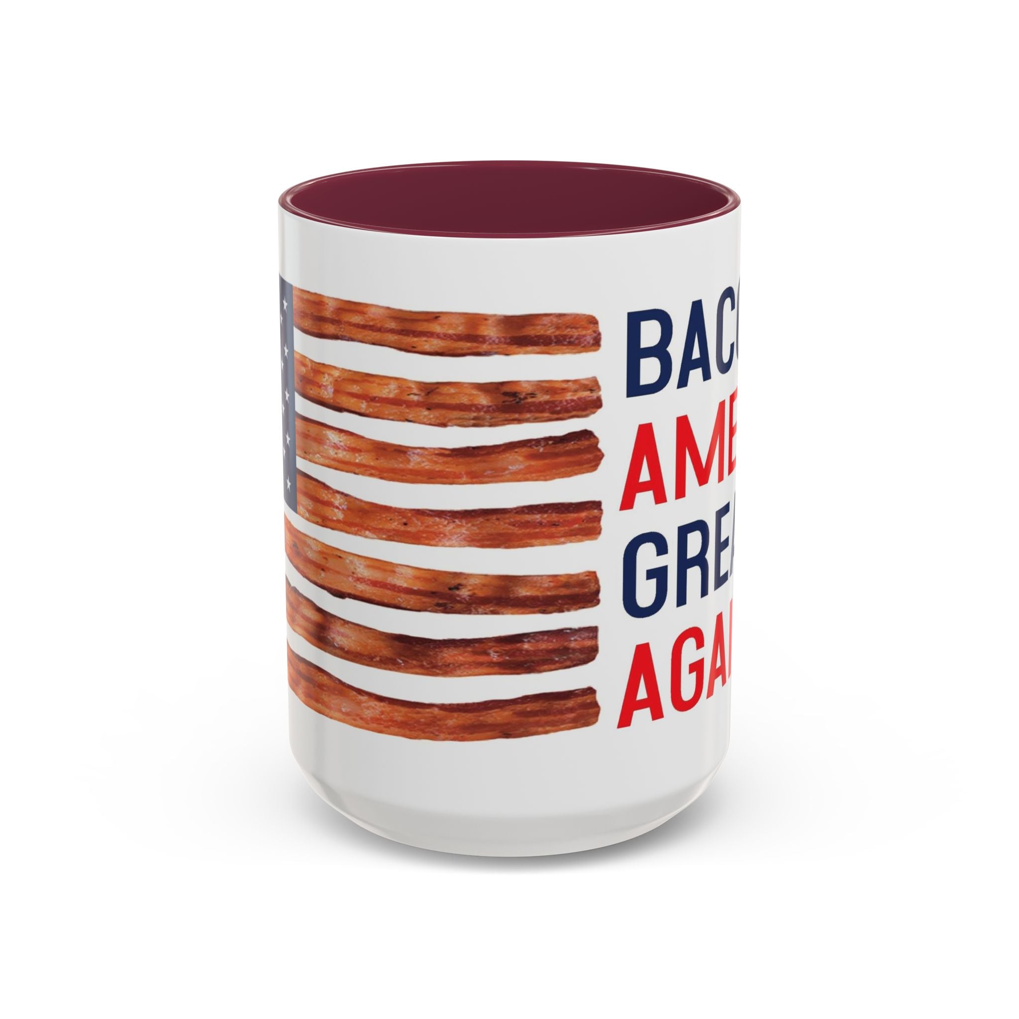Bacon America Great Again Mug | 11 oz & 15 oz Ceramic Coffee Mug