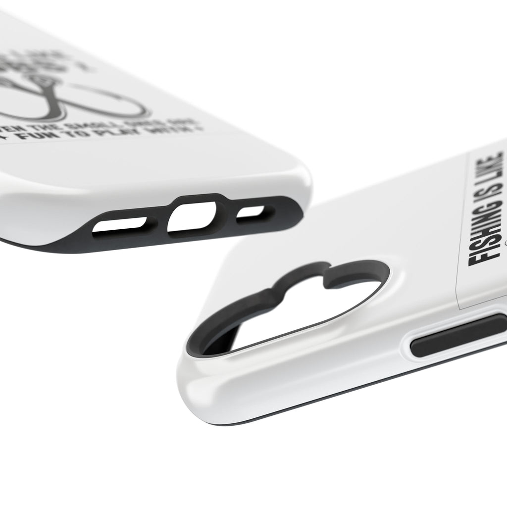 Fishing Is Like Boobs phone case | Impact-Resistant Case