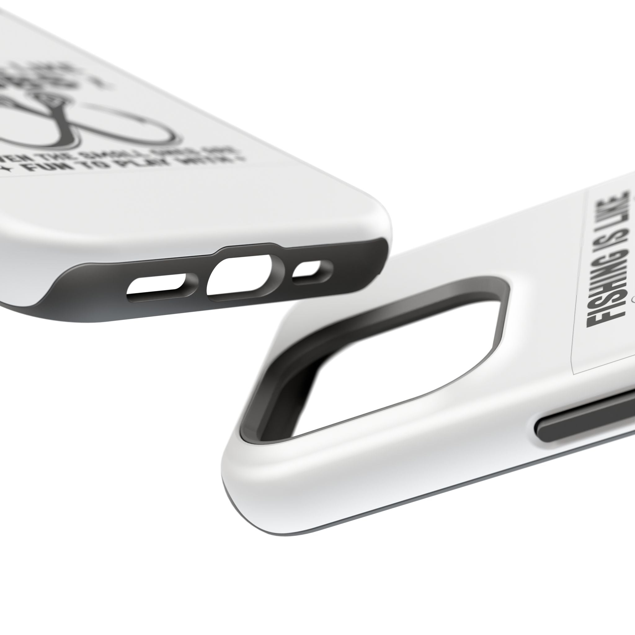 Fishing Is Like Boobs phone case | Impact-Resistant Case