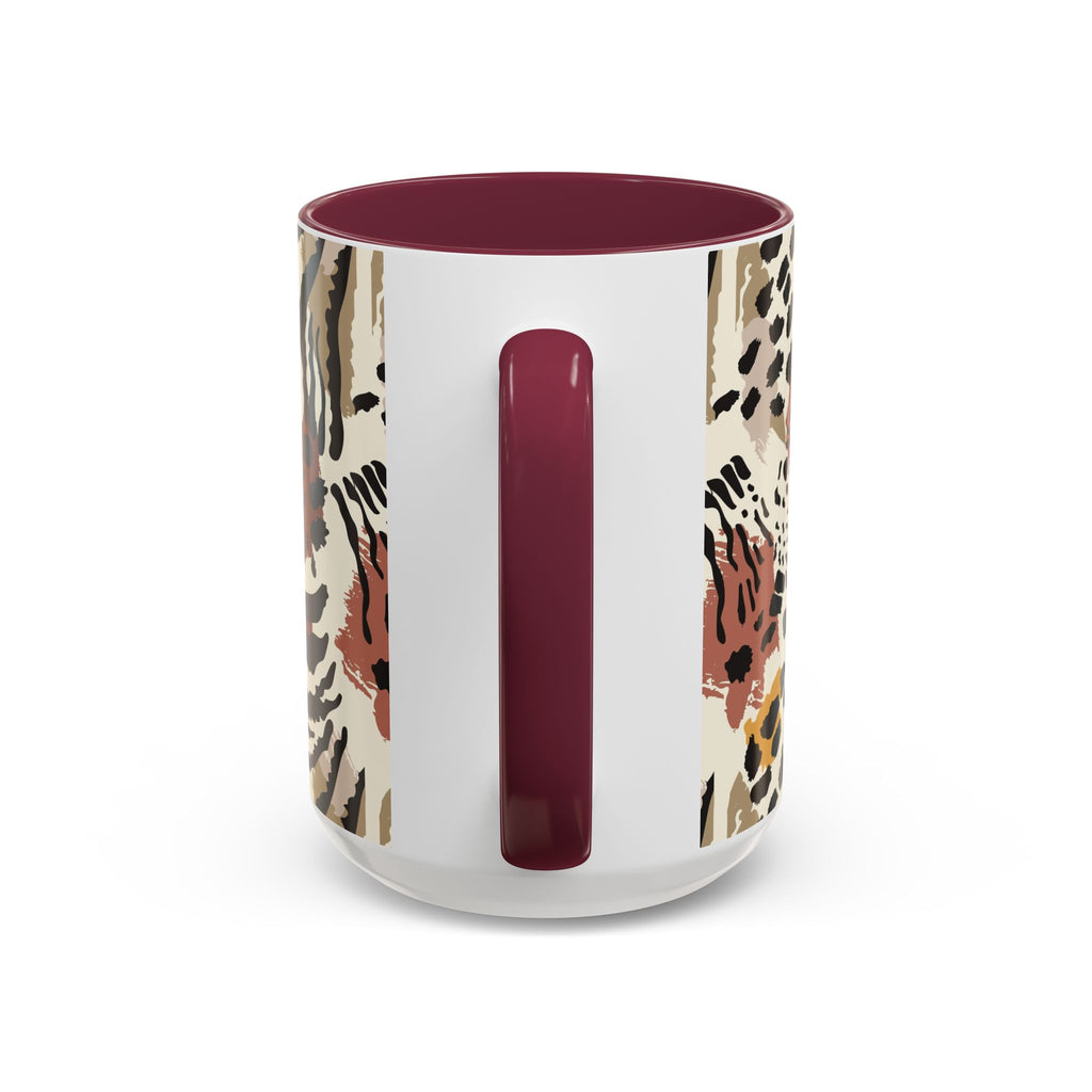 Abstract Animal Print Mug | Ceramic Coffee Cup