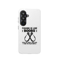 Fishing Is Like Boobs phone case | Impact-Resistant Case