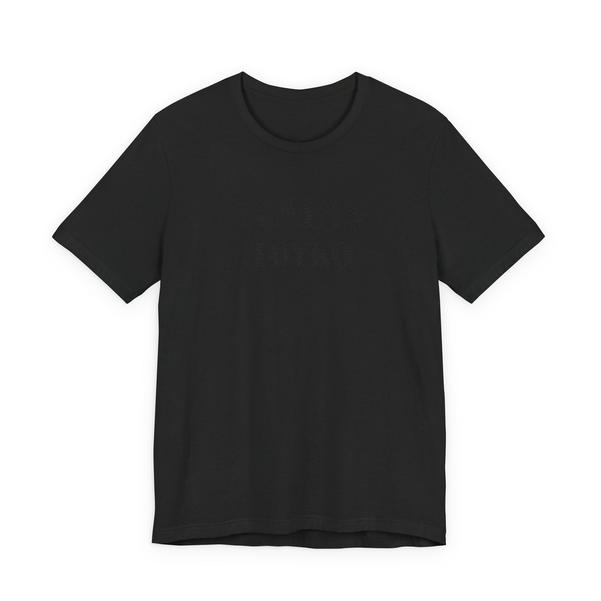 Tune In Toyko Tee | Text Graphic Shirt, Minimalist Stencil Typography